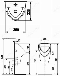 Jika Писсуар Livo 4020.1 – фотография-3
